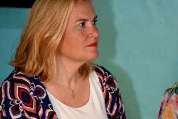 Pregón de la fiesta de La Cruz en Montaña Las Palmas (Foto Antonio Alí)